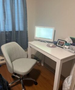 Ameriwood Home Desk Parsons, White 42 51ZhIDwZEXL