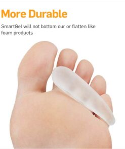 NatraCure Gel Hammer Toe Crest Pads (Left/Right) - 1 Pair – (Toe Straightening Cushion, For Mallet Toes and Overlapping Toes) - 3035-M CAT 2 Count (Pack of 1) 13 51Zj622LQ5L