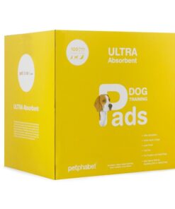 Pee Pads- 100 Count - 23" x 24" Dog Pads for Puppy Training Pads by Petphabet 17 51Zjy xPHYL