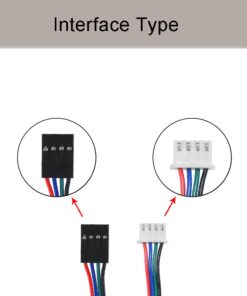 Usongshine Nema 17 Stepper Motor 42BYGH 1.8 Degree 38MM 1.5A 42 Motor (17HS4401S) 42N.cm (60oz.in) 4-Lead with 1m Cable and Connector for DIY CNC 3D Printer (Pack of 5) 17HS4401S(42N.cm) 5PCS 10 51ZpF5VsU7L