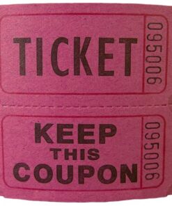 Double Roll Tickets - Purple/Magenta (2000) 6 51Zq78BE JL