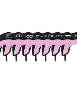 Stealth Women's Hybrid Golf Club Head Cover Set of 8 Pink