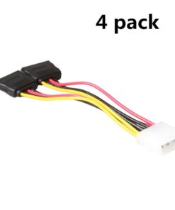 XGATML TxLove 4 Pack 6-Inch/15CM 4pin to 15pin SATA Power Splitter Cable Hard Drive HDD SSD 11 51ZtFq9rynL