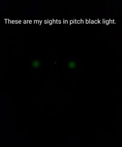 TRUGLO TFX Handgun Sight | Durable Shock-Resistant Compact Brightly Glowing Tritium & Fiber-Optic Xtreme Day/Night Sight for Handguns Glock 42/43 21 51ZuBRmVgL 1