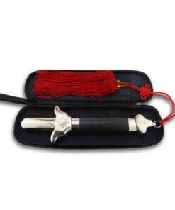 PHYSKOW Premium Extendable Chinese Taichi Sword with Free Luxury Red Sword Tassel and PU Leather Bag 38.00"/96cm 14 51ZzLSMMZbL