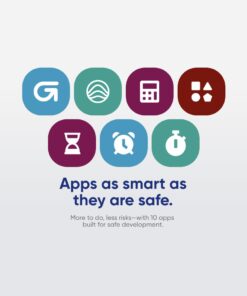 GABB Watch 3 Smart Watch for Kids - GPS Tracker, Safe Cell Phone, Talk/Text Ability, Parental Controls, No Social Media, SOS Button, Ages 6+, 30 Activation Fee Silver 22 51a0youIJML