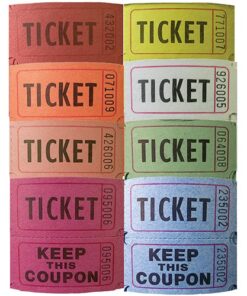Double Roll Tickets - Purple/Magenta (2000) 7 51a5mHPGdQL