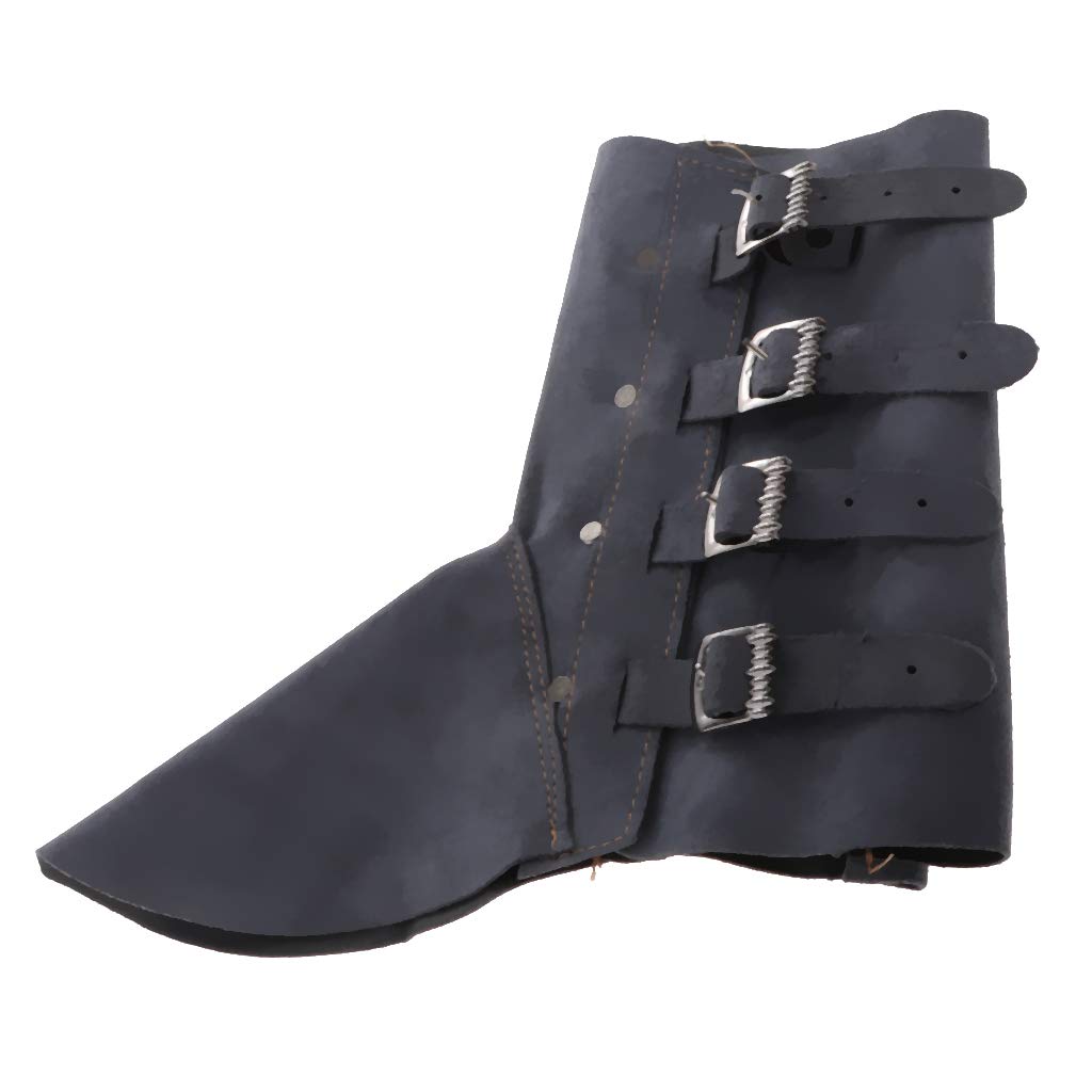 Shamjina 1 Pair Leather Welding Leggings And Spats Shoe Cover, Blue Swiftsly