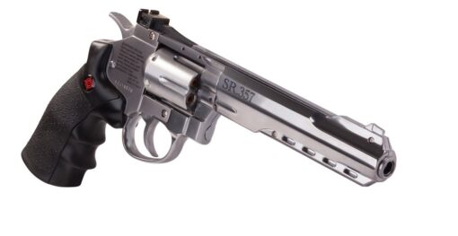 Crosman CRVL357S SR357 Full Metal CO2-Powered 6- Shot BB Revolver Air Pistol