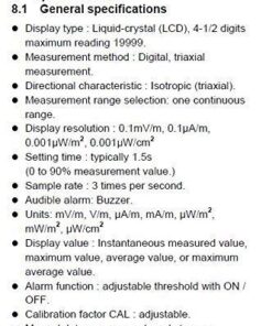 EMF Meter HF-B3G Triple Axis HF RF Analyzer and Detector Calibrated Measuring Emissions from Cell Phones, Smart Meters, Cell Towers, Microwave, Bluetooth - for EMF Home Inspections Free Support 11 51aECeBRgFL