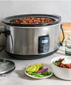 Alternative view of Effortlessly Tender Meals Every Time with Our Slow Cooker,5-qt. capacity cooks up to a 4-lb roast; serves 5-6 people