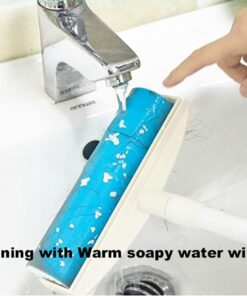 UKEENOR Sticky Resuable Tapeless Lint Roller Cat Dog Hair Remover With Long Handle Washable Tool Pet Shedding Brush Cleans your Suit/Sofa 3 Diffrent Size One Set 13 51aIWY5eskL