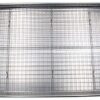 Checkered Chef Baking Sheets for Oven - Half Sheet Pan with Stainless Steel Wire Rack Set 1-Pack - Easy Clean Cookie Sheets, Aluminum Bakeware Half Sheet 1 Pack 53 51aJZSBgrL