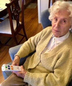 Flipper Big Button Universal TV Remote - Seniors, Elderly - Simple, Works TV & Cable - Favorite Channels - Learning - Supports IR Devices 36 51aJgUUKGwL