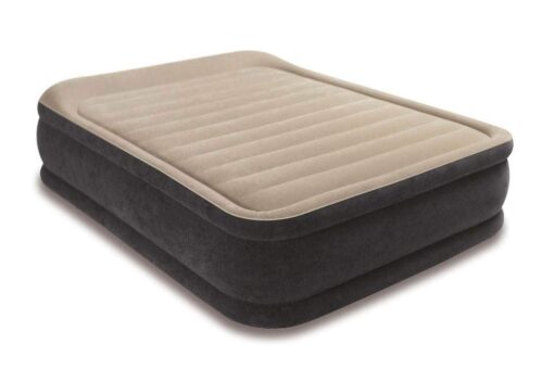 Intex Dura-Beam Premium Comfort Queen Airbed with Built-In Air Pump | 64407E