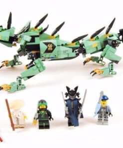 LEGO NINJAGO Movie Green Ninja Mech Dragon 70612 Ninja Toy with Dragon Figurine Building Kit (544 Pieces) (Discontinued by Manufacturer) 31 51aR1ft7AML