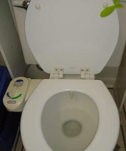 MAYFAIR 848SLOWB 000 Toilet Seat will Slow Close, Never Loosen and Easily Remove, ROUND, Durable Enameled Wood, White 23 51aVPM0ZsL