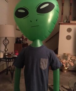 5 ft Green Inflatable Martian Alien Prop Toy Decoration 20 51aWvq6rKML