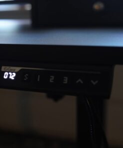 ErGear Electric Standing Desk with Double Drawers, 48x24 Inches Adjustable Height Sit Stand Up Desk, Home Office Desk Computer Workstation with Storage Shelf, Black 48x24 Inch 48 51abSGSrW6L