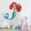 RoomMates RMK2360GM The Little Mermaid Ariel Peel and Stick Giant Wall Decals Pack of 1 Multicolor 4 51agix8WmKL