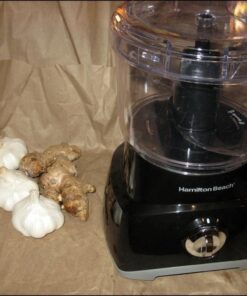 Hamilton Beach Food Processor & Vegetable Chopper for Slicing, Shredding, Mincing, and Puree, 8 Cup, Black 57 51ahmMbNLRL 1