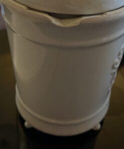 Mud Pie Kitchen Canister (Set of 3), White Set of 3 44 51an62N40WL