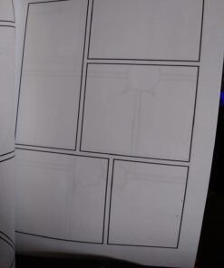 Blank Comic Book For Kids : Create Your Own Comics With This Comic Book Journal Notebook: Over 100 Pages Large Big 8.5" x 11" Cartoon / Comic Book With Lots of Templates (Blank Comic Books) Paperback 21 51ane2Gn25L