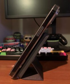 Anker Magnetic Battery, 5,000mAh Foldable Magnetic Wireless Portable Charger with Stand and USB-C (On The Side), Only for iPhone 15/15 Plus/15 Pro/15 Pro Max, iPhone14/13 Serie Interstellar Gray 72 51anw8Bzd5L