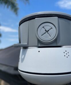 JideTech 5MP PTZ WiFi Camera Outdoor, 5X Optical Zoom Dome Camera with Human/Motion Detection, Auto Tracking, Wireless IP Camera with Mic/Audio, MicroSD (128GB), IR Night Vision, IP66 Weatherproof 54 51aqdcxOEjL