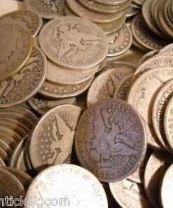 Alternative view of Roll of 20 Nice Barber Half Many Are Good or Better