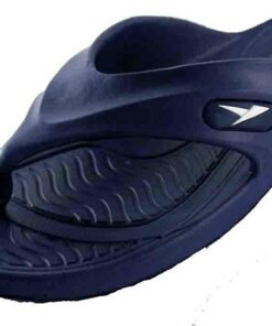 Gear One Men's Rubber Sandal Slipper Comfortable Shower Beach Shoe Slip On Flip Flop 7-8 Blue