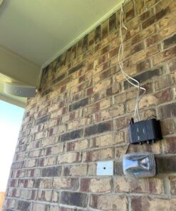 Pyle Wireless Bluetooth Home Audio Amplifier - 90W Dual Channel Mini Portable Power Stereo Sound Receiver w/ Speaker Selector, RCA, AUX, LED, 12V Adapter - For iPad, iPhone, PA, Studio Use - PFA330BT 30 51b5b32X3CL