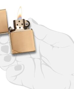 Zippo Vintage Lighters High Polish Brass Vintage With Slashes 37 51b6CyNA57L