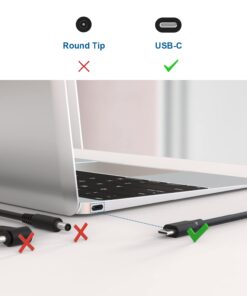 65W 45W Type USB C Charger Fit for Dell Latitude 7420 5420 5520 7410 7320 5320 5285 5290 7212 7275 7390 7389 7370 XPS 9370 9250 9305 9365 Chromebook 3100 3400 Laptop AC Power Adapter Supply Cord 12 51bGoP18L