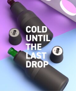 Asobu Frosty Beer Holder 2 Go Vacuum Insulated Double Walled Stainless Steel Beer Can and Bottle Cooler with Beer Opener Eco Friendly and Bpa Free (black) Black 23 51bH85odjIL