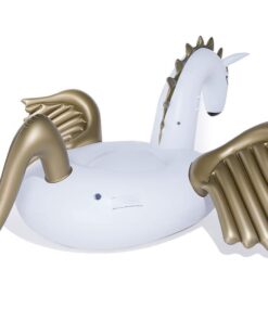 Jasonwell Giant Inflatable Pool Float - Golden Swan Pegasus Pool Floatie Summer Beach Swimming Outdoor Pool Party Lounge Raft Decorations Toys for Adults & Kids 27 51bH9 y4DbL
