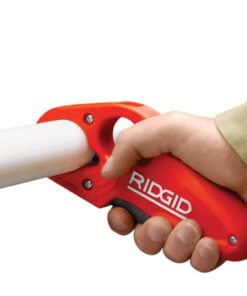 RIDGID 41608 PTEC 3000 Versatile Thin Wall PE, PP, PVC Plastic Tubing Cutter for 1-1/4" and 1-1/2" Tailpieces, Cuts, Cleans, Deburrs, and Bevels 18 51bKPjS5WOL