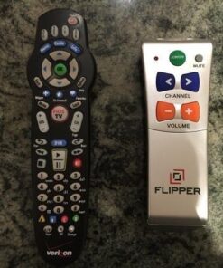 Flipper Big Button Universal TV Remote - Seniors, Elderly - Simple, Works TV & Cable - Favorite Channels - Learning - Supports IR Devices 41 51bNdS7urvL