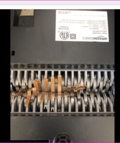 Amazon Basics 8-Sheet Strip Cut Paper, CD, and Credit Card Shredder 31 51bRJekOGAL