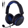 OONOL Gaming Headphones, Rotated Earmuffs, Retractable Microphone, Bass Sound, On Ear Wired Noise Cancelling Headset for PC, PS4, PS5, Xbox One, Switch, Laptop, 3.5MM Jack (Black) Black 14 51bYu8CQV4L