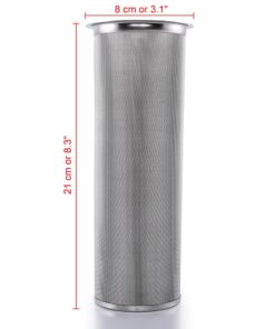 Alternative view of MODERNJOE'S Premium Infuser Cold Coffee Maker for 2 Quart Wide Mouth Mason Jars. Cold Brew Filter for Mason Jar. Iced Coffee and Tea. Heavy Duty Gauge 100 Micron Mesh 304 Stainless Steel 64 oz (2 Quart - 100 Micron- Heavy Duty Gauge)