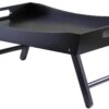 Winsome Benito 24.41-Inch Folding Bed Tray with Curved Top, Walnut (92022) 4 51boHfgZ70L