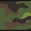 Camouflage Camo Wallpaper Wall Border - Green