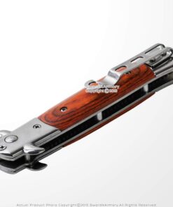 etrading 9" Wood Handle Spring Button Folding Comb Hair Styling Pocket Carrying 13 51bua3LkvEL