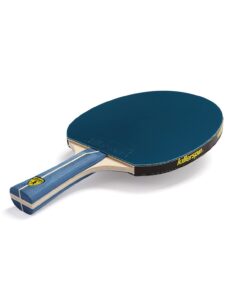 Killerspin JET200 Ping Pong Paddle, Table Tennis Racket, Table Tennis Equipment for Beginners, Table Tennis Paddle with Wood Blade, Jet Basic Rubber Grips Navy Blue 14 51c08ZnmeIL
