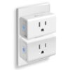 Kasa Smart Plug Ultra Mini 15A, Smart Home Wi-Fi Outlet Works with Alexa, Google Home & IFTTT, No Hub Required, UL Certified, 2.4G WiFi Only, 2-Pack(EP10P2) , White Ultra Mini, 2-Pack 31 51c0pl9KvS