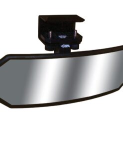 Alternative view of CIPA 11119 Economy 2.5" x 8" Marine Mirror , Black