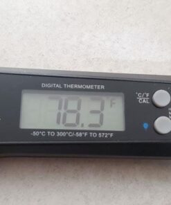 Meat Thermometer Digital, Waterproof Instant Read Meat Thermometers for Grilling and Cooking. Food Thermometer, Kitchen Gadgets, Accessories with Bottle Cap Opener for Kitchen, BBQ, Grill… Black 35 51c4KpP9uUL