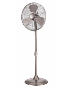 Hunter 90438 16” RETRO Stand Fan with Brushed Nickel Finish 17 51c8vjdlO5L