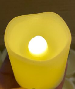 SHYMERY Flameless Votive Candles,50 Pack Flickering Electric Fake Battery Operated LED Candles,200+Hour Long Lasting LED Tea Lights for Wedding,Halloween,Christmas,Party and Holiday Decoration Warm White-50pack 42 51c96MMcEqL